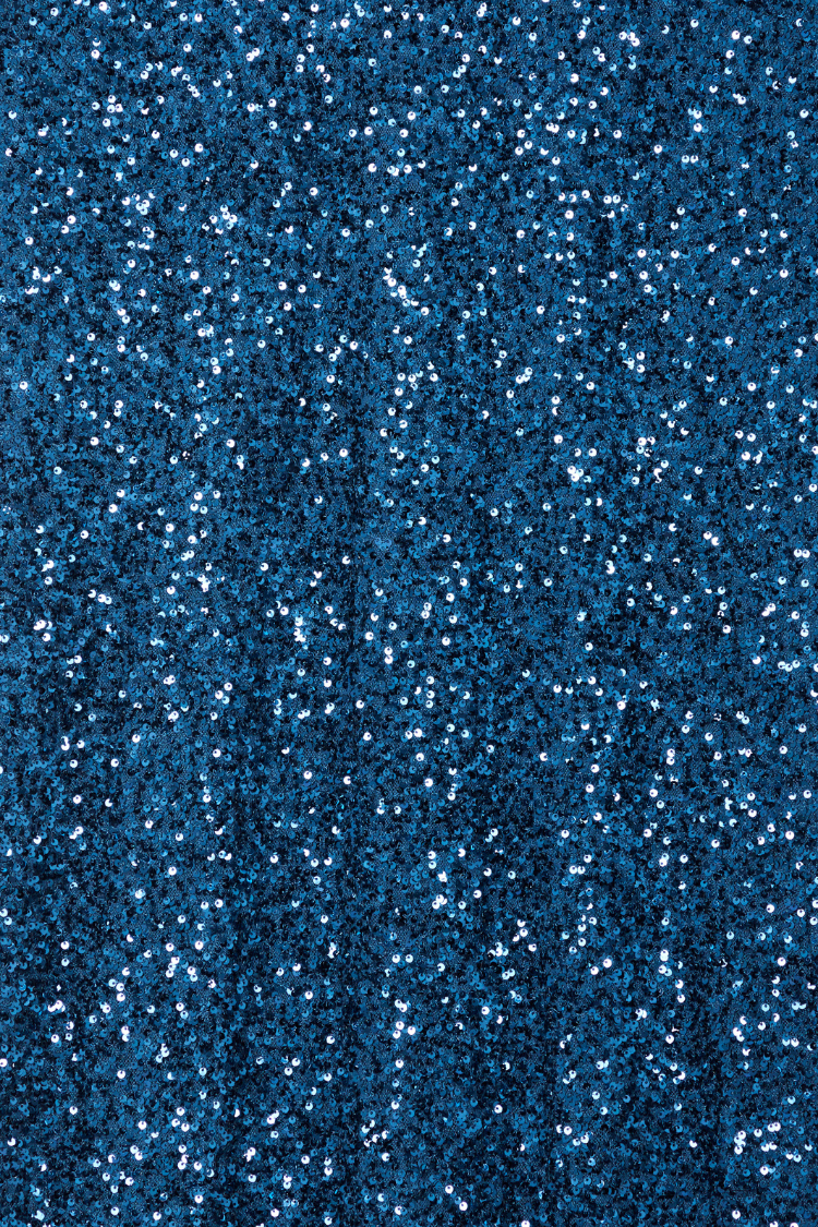NEVER FULLY DRESSED Teal Sequin Emma Dress