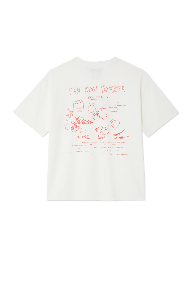 NEVER FULLY DRESSED Pan Con Tomate T Shirt