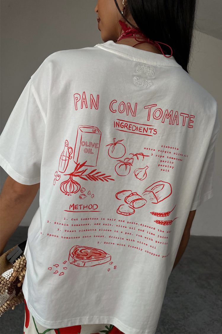 NEVER FULLY DRESSED Pan Con Tomate T Shirt
