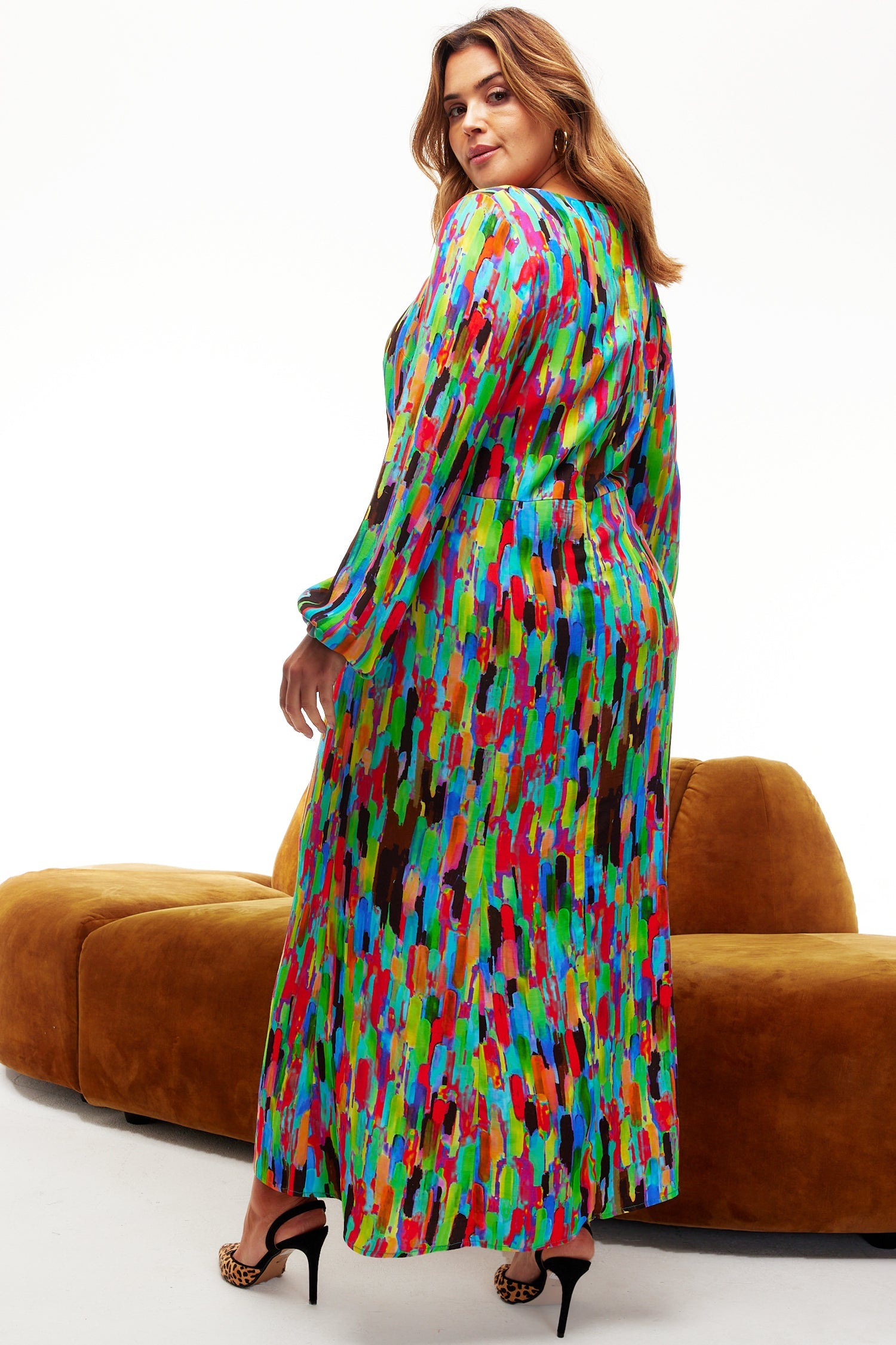  Watercolour Claudie Dress
