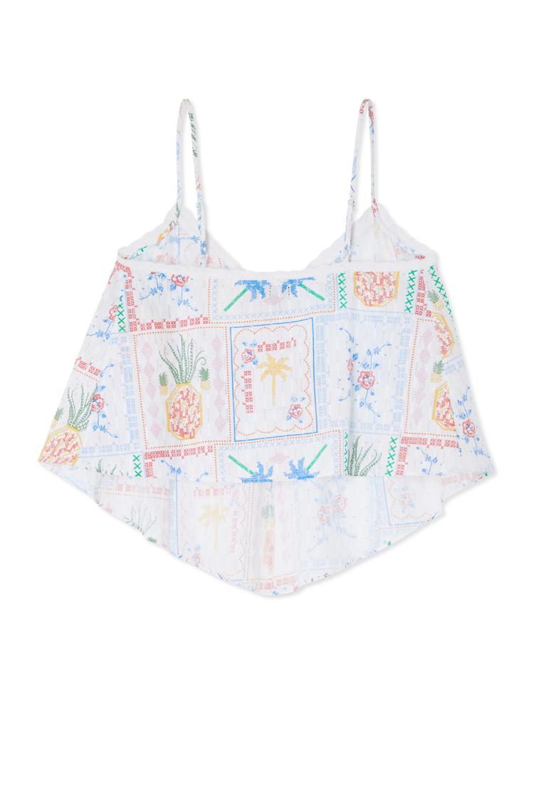 NEVER FULLY DRESSED White Island Lydia Top