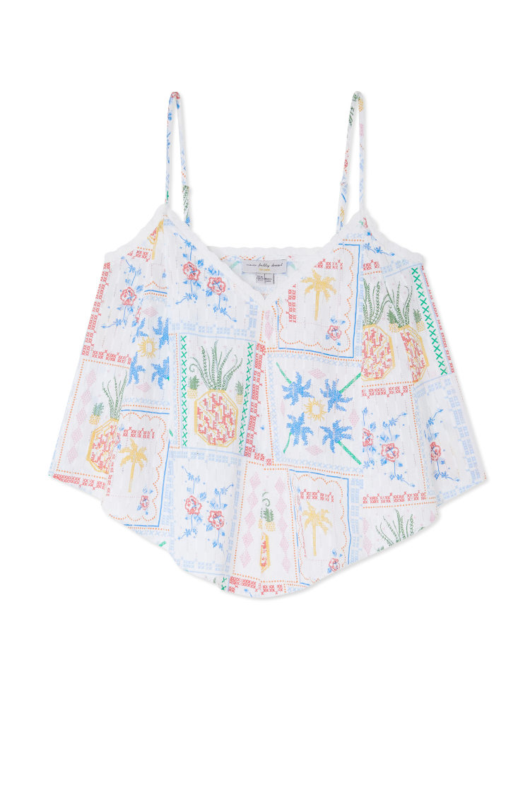 NEVER FULLY DRESSED White Island Lydia Top