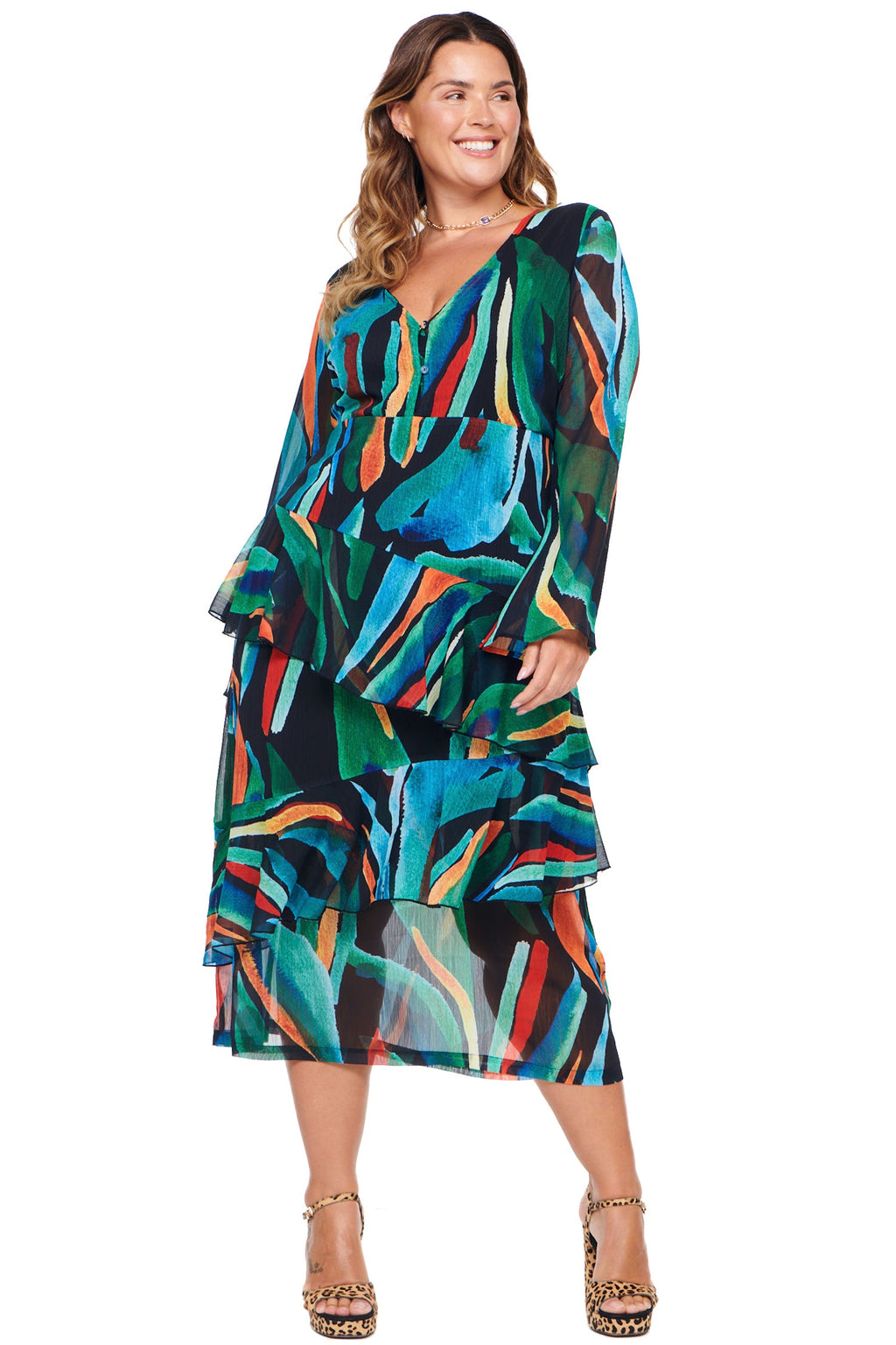  Zebra Palma Dress