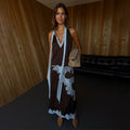 NEVER FULLY DRESSED Chocolate Lily Skirt