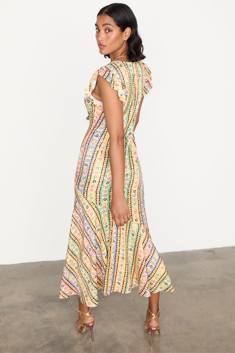 NEVER FULLY DRESSED Fiesta Remi Midi Dress