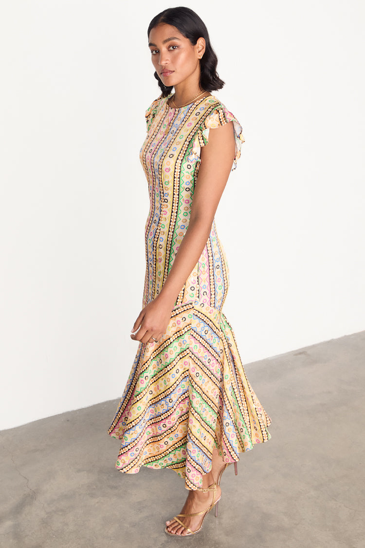 NEVER FULLY DRESSED Fiesta Remi Midi Dress
