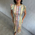 NEVER FULLY DRESSED Fiesta Remi Midi Dress Petite