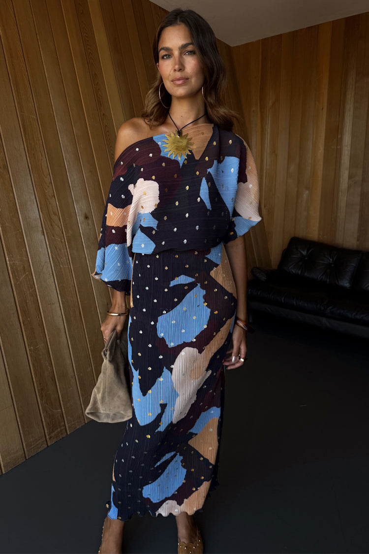 NEVER FULLY DRESSED Mara Abstract Tilly Dress Petite