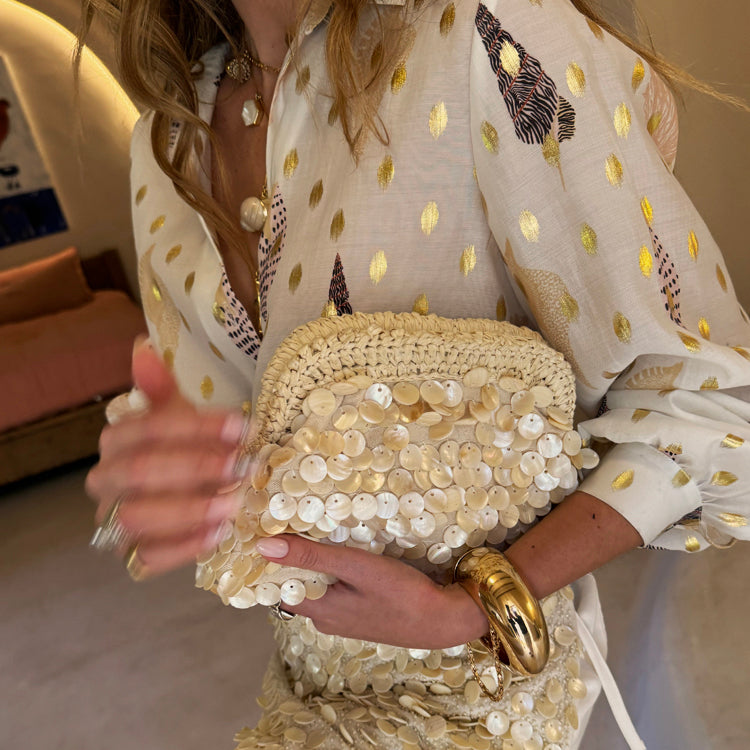 NEVER FULLY DRESSED Shell Bag