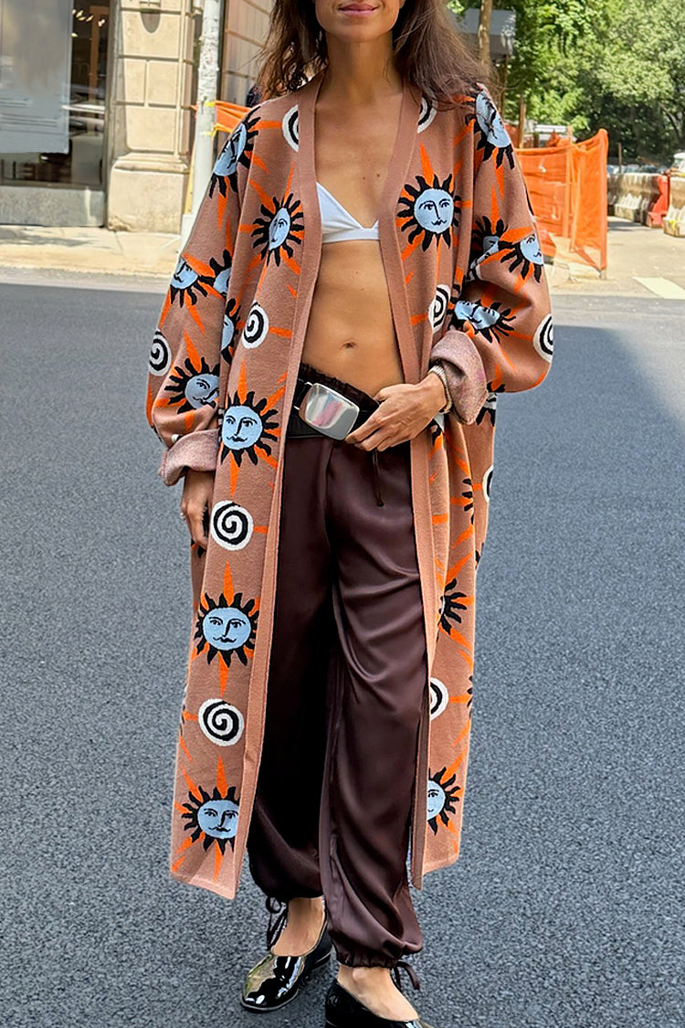 NEVER FULLY DRESSED Tan Sun Cardigan