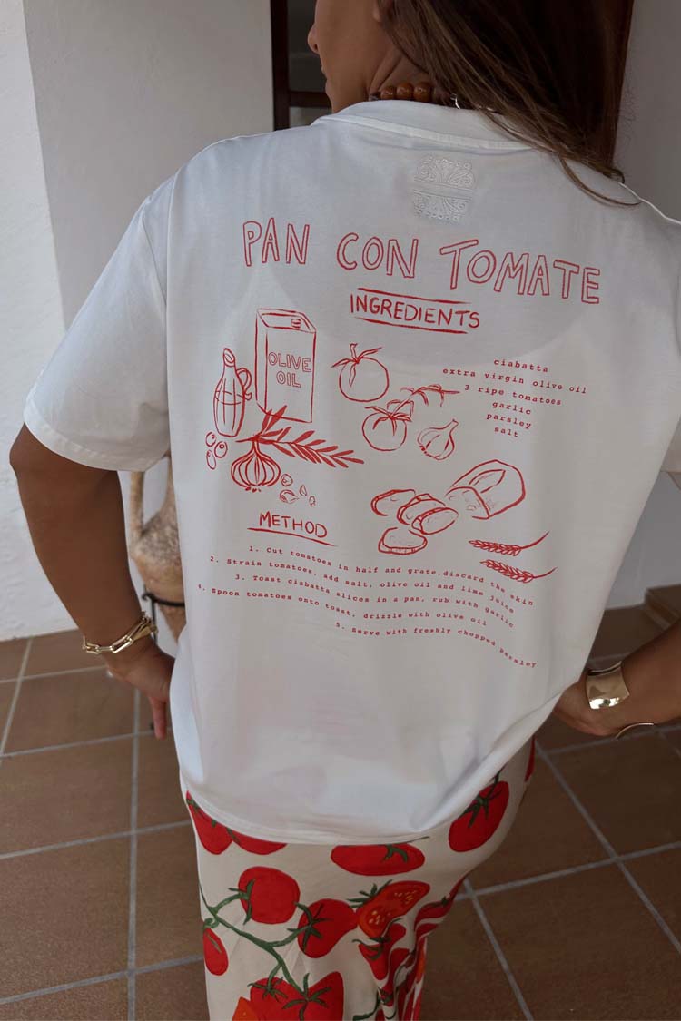 NEVER FULLY DRESSED Pan Con Tomate T Shirt